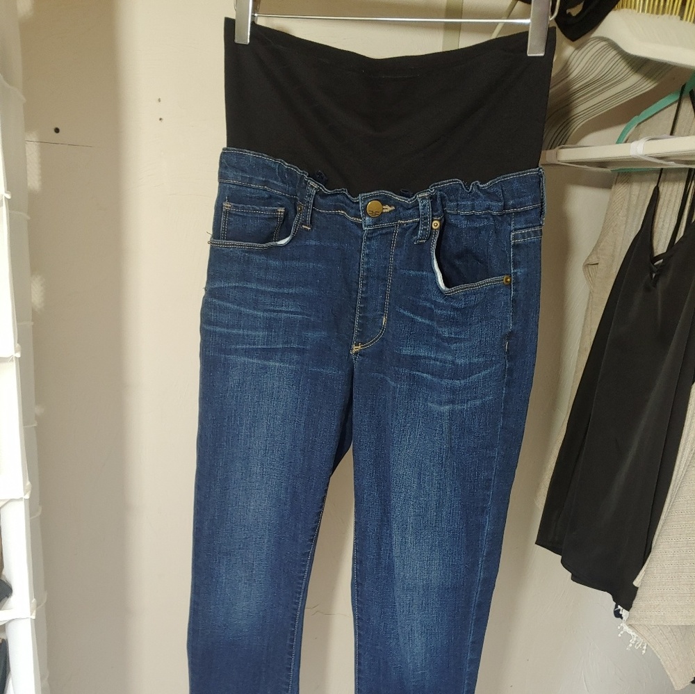 Tummy trimmer denim